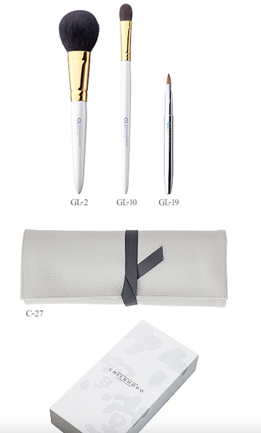Chikuhodo 3 GL brush set (S-GL-3) (GL/GS series)