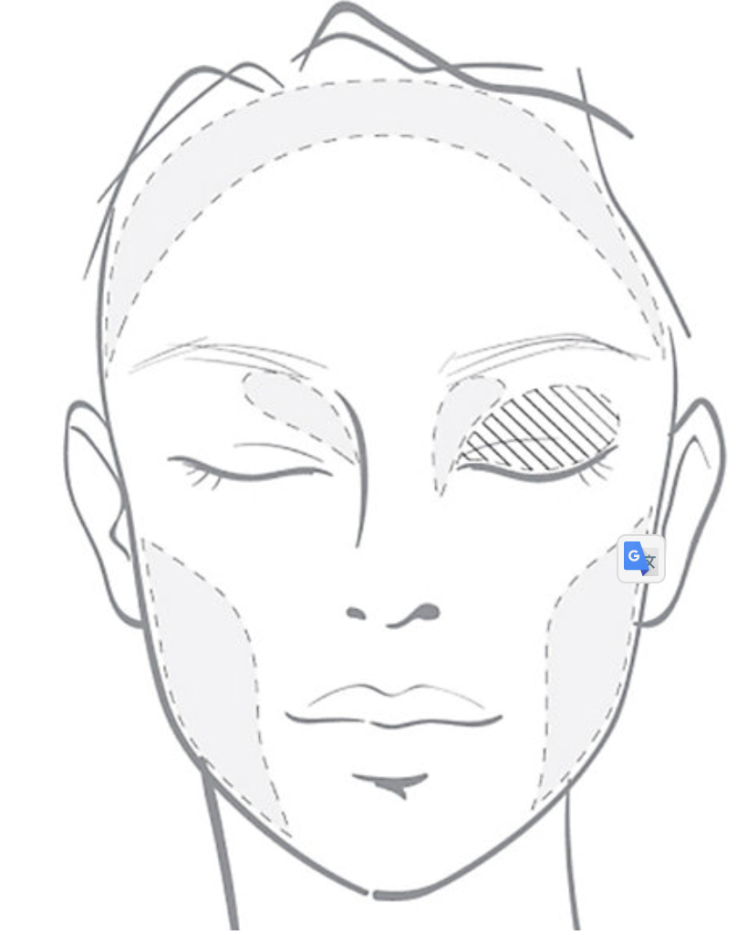 Kanebo Shadow on Face 01 Gimmick Taupe