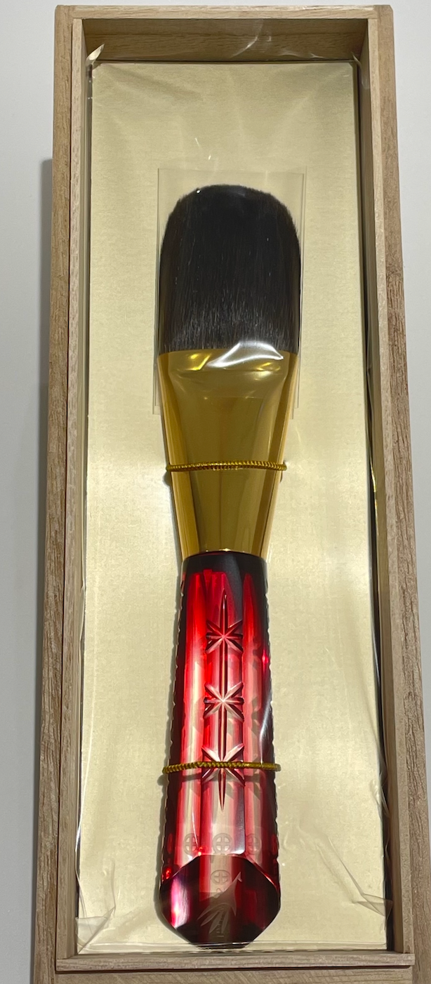 Hakuhodo 2026 limited Satsuma Kiriko S102 (grey squirrel) XD266 (Jan 2026)