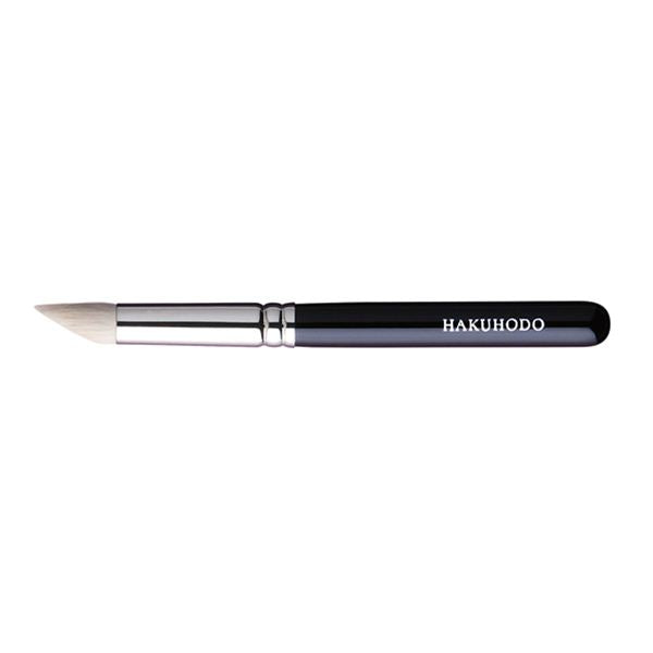 Hakuhodo J513 Eye Shadow Brush Round & Angled (Hair: Goat) BkSL