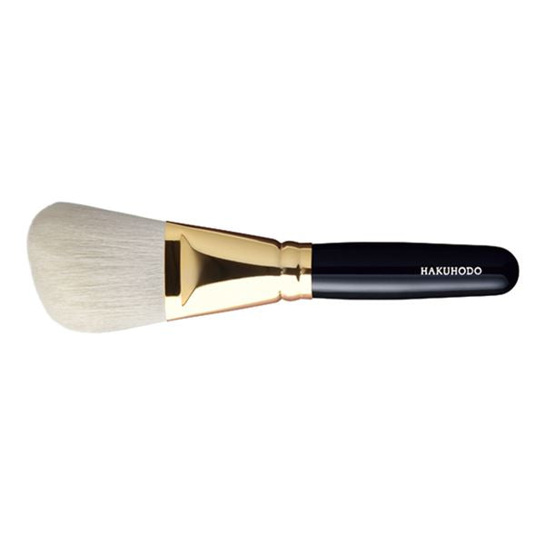 Hakuhodo S100Bk Finishing Brush Angled (Hair:Goat)
