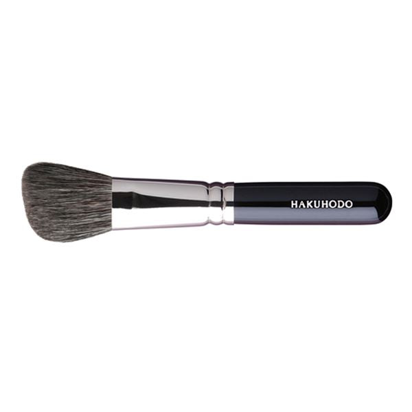 Hakuhodo G512 Highlighter Brush Angled (Hair:Blue squirrel & Goat) BkSL