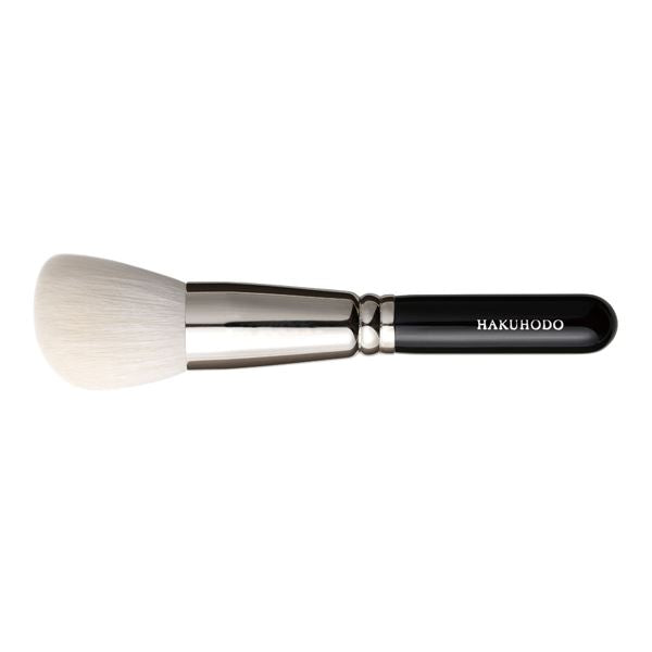 Hakuhodo J6423 BkSL Powder Round & Angled Short (Hair: Goat ・ Synthetic fiber)