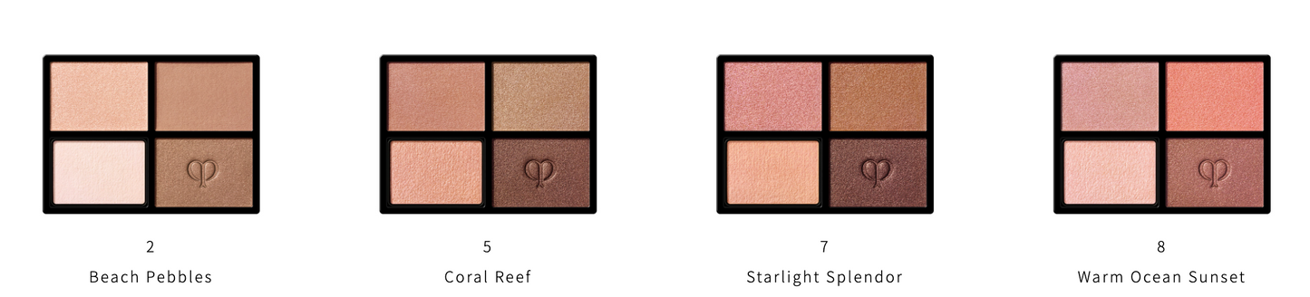 Cle de Peau Beaute (CPB) 4 color eyeshadow