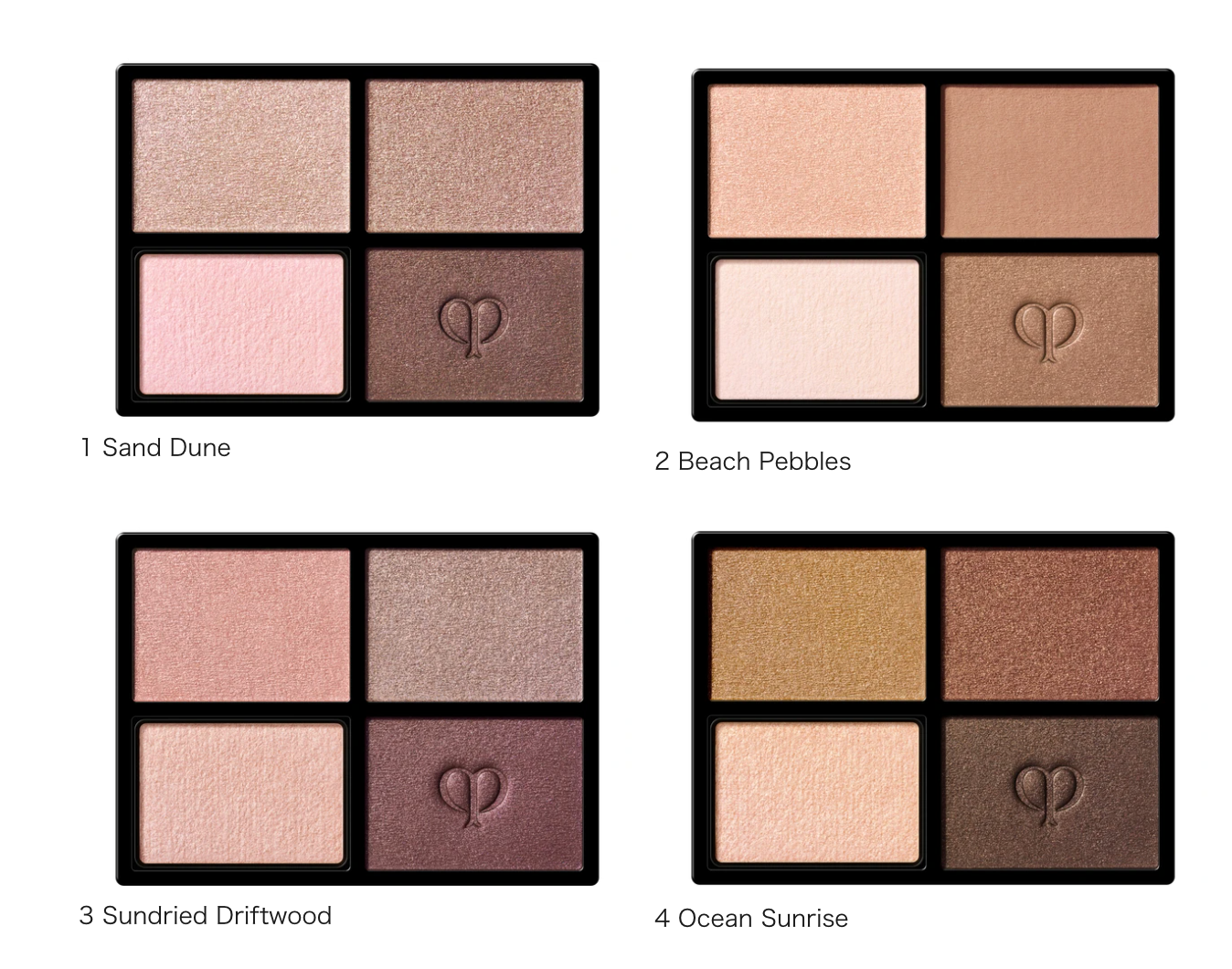 Cle de Peau Beaute (CPB) 4 color eyeshadow