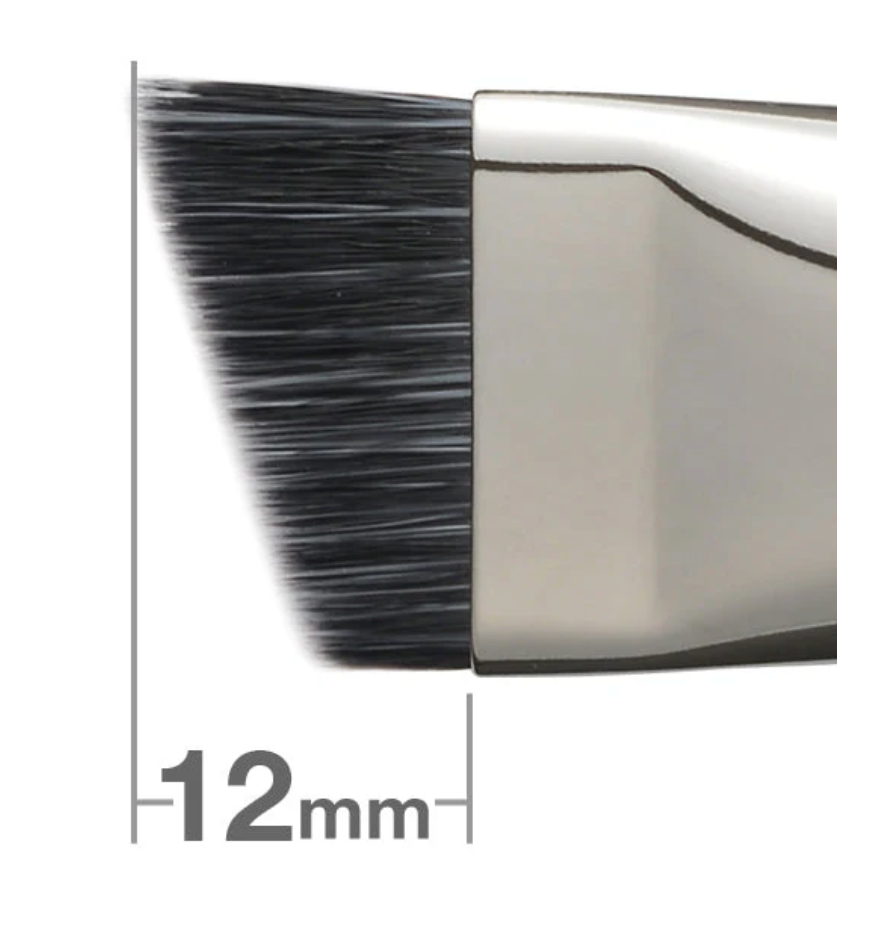 Hakuhodo I547 Eyebrow Brush – Angled (BkSL)  Synthetic Fibers