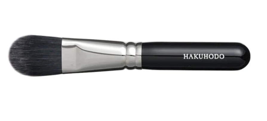 Hakuhodo I520B Foundation Brush　Round &amp; Flat