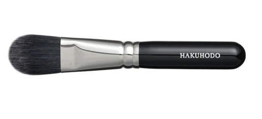 Hakuhodo I520B Foundation Brush　Round &amp; Flat