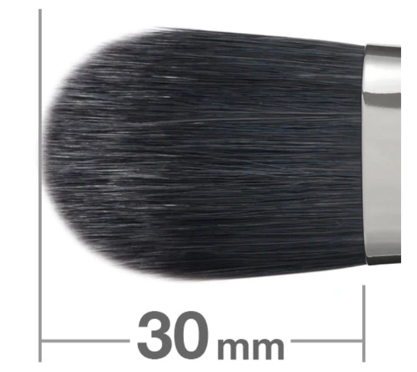 Hakuhodo I520B Foundation Brush　Round &amp; Flat