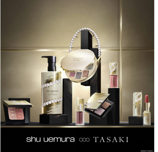 Shu Uemura’s 2024 Christmas collection collab with Tasaki, a jewelry brand　(Nov 1, 2024)