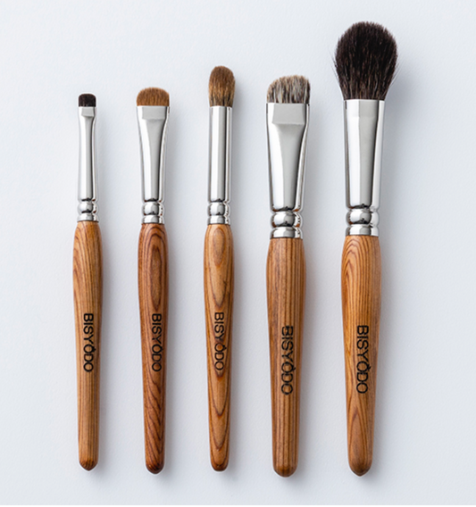 Bisyodo Yakusugi Eye Makeup Brush 5-Piece Set (YS-SET5)