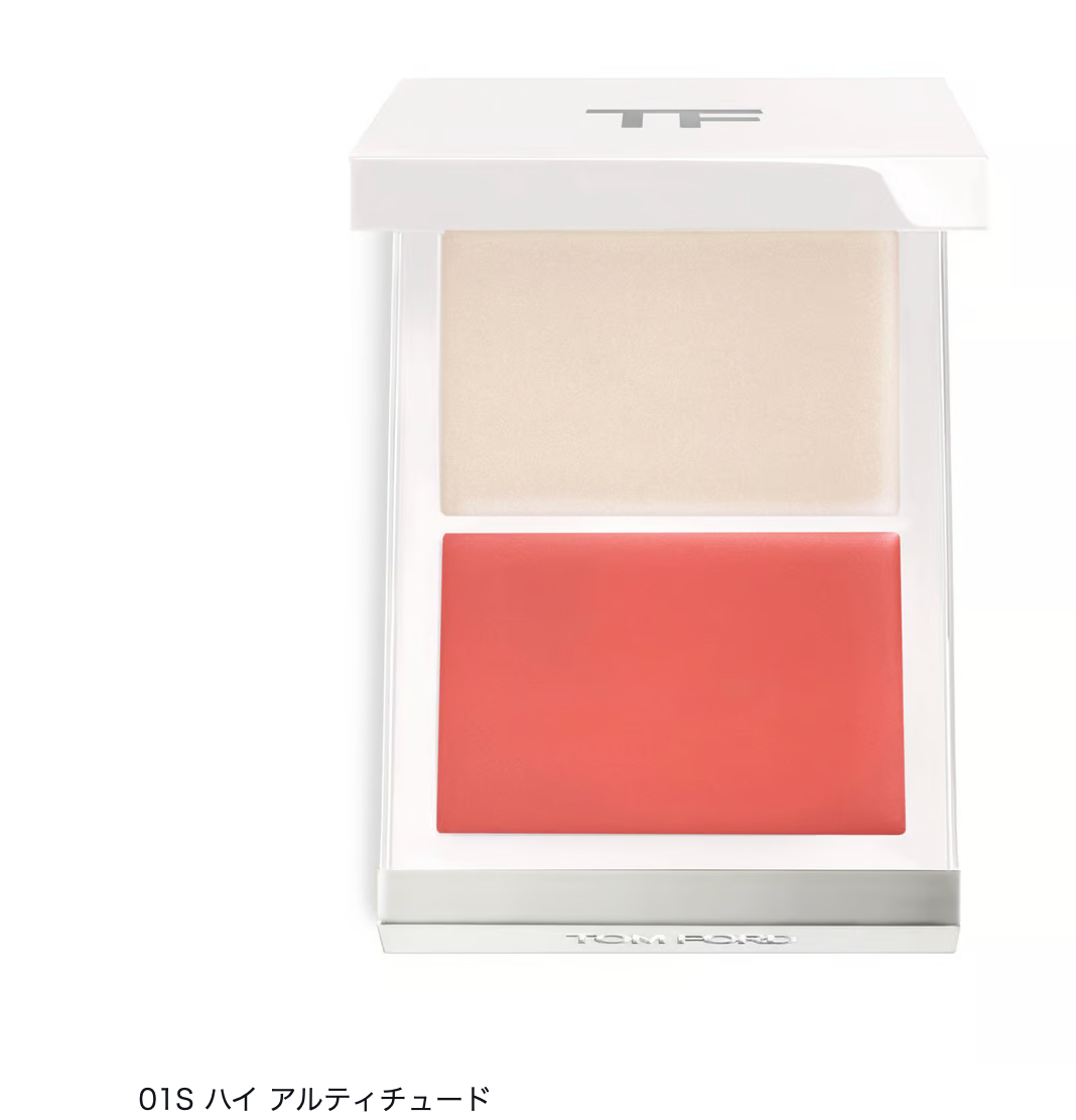 2024 Holiday Tom Ford Soleil Neige Blush Highlight Duo (Limited Edition)  01S High Altitude (Nov 8 on sale)