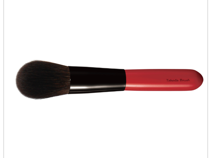 Takeda  Face Brush WF23SOVRS SQU (100% Gray Squirrel Hair)