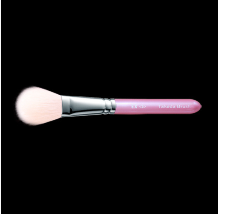 Takeda Blush Brush [Pink] Blush Brush 14EXS (100% goat saikoho Hair)