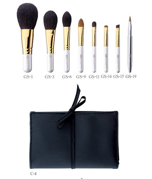 Chikuhodo 8 GS brush set (S-GS-8) (GL/GS series)