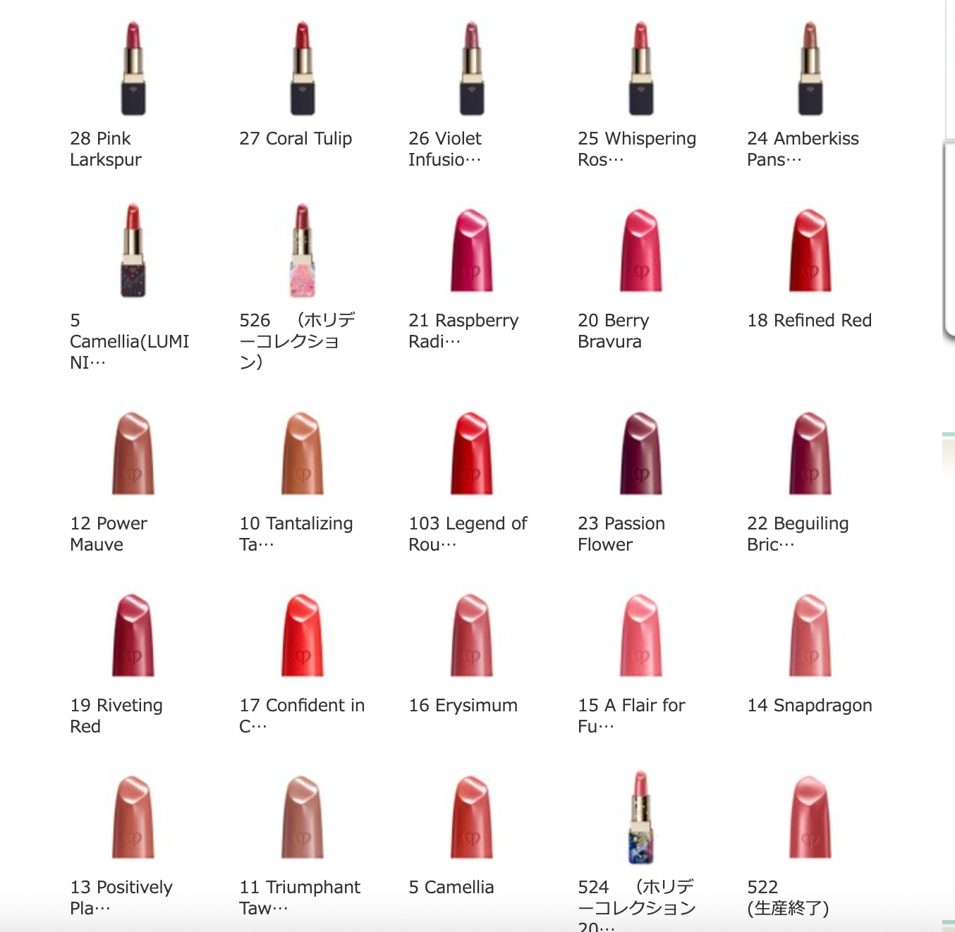 CPB Clé de Peau Rouge à Levres (Satin)