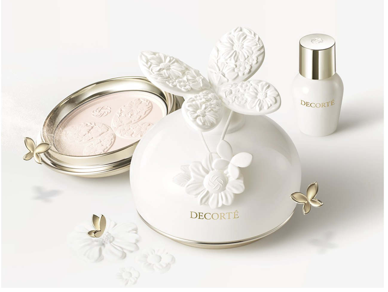 DECORTÉ MARCEL WANDERS Face Powder ⅩⅤ “Floral Mirage” (sale from Dec 1, 2025)