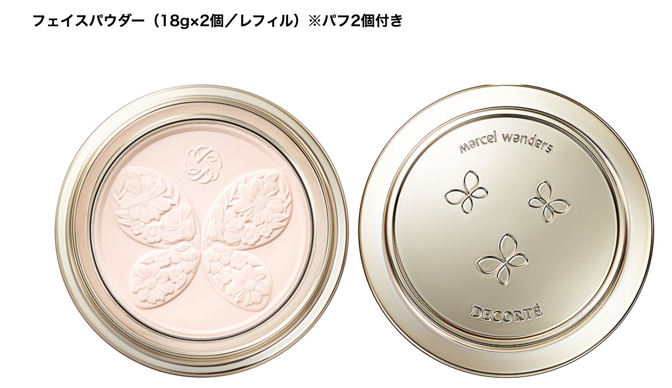 DECORTÉ MARCEL WANDERS Face Powder ⅩⅤ “Floral Mirage” (sale from Dec 1, 2025)