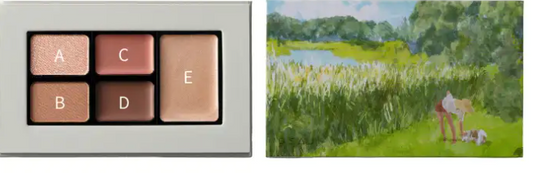 Osaji 2025 Holiday eyeshadow palette