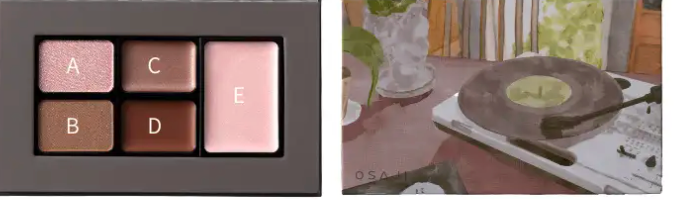 Osaji 2025 Holiday eyeshadow palette