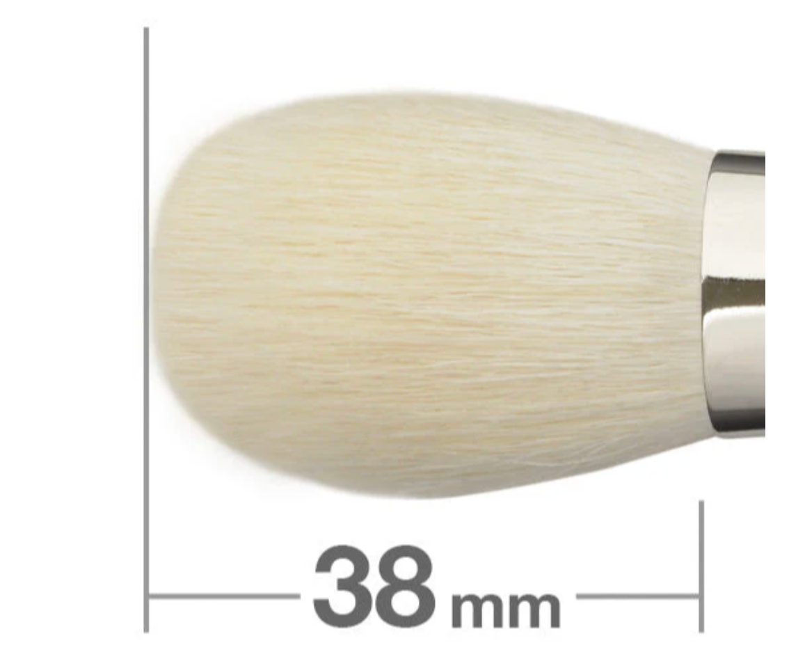 Hakuhodo J9005 cheek round flat (goat)
