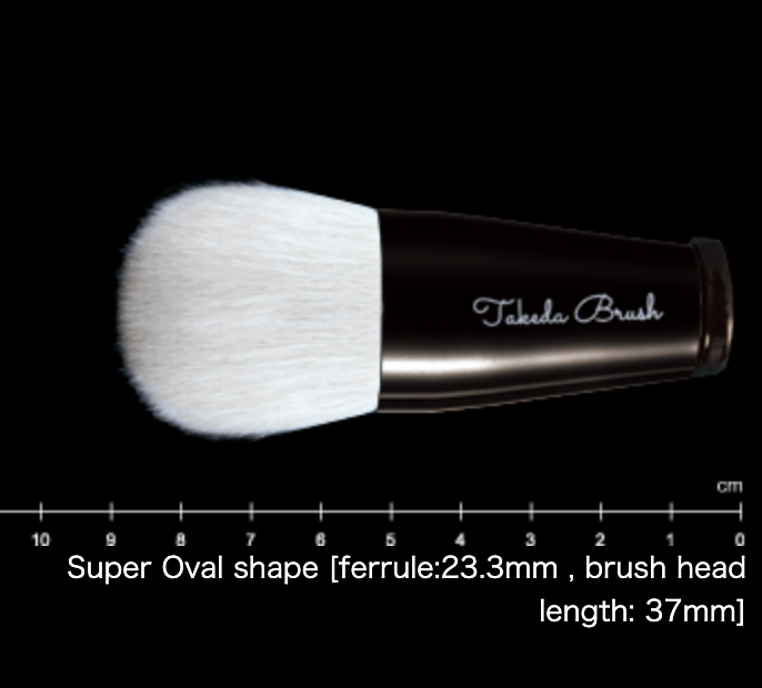 Takeda  Puff Brush 23 SOV D37 SDG  S  Extra fine goat [Special Dressed]