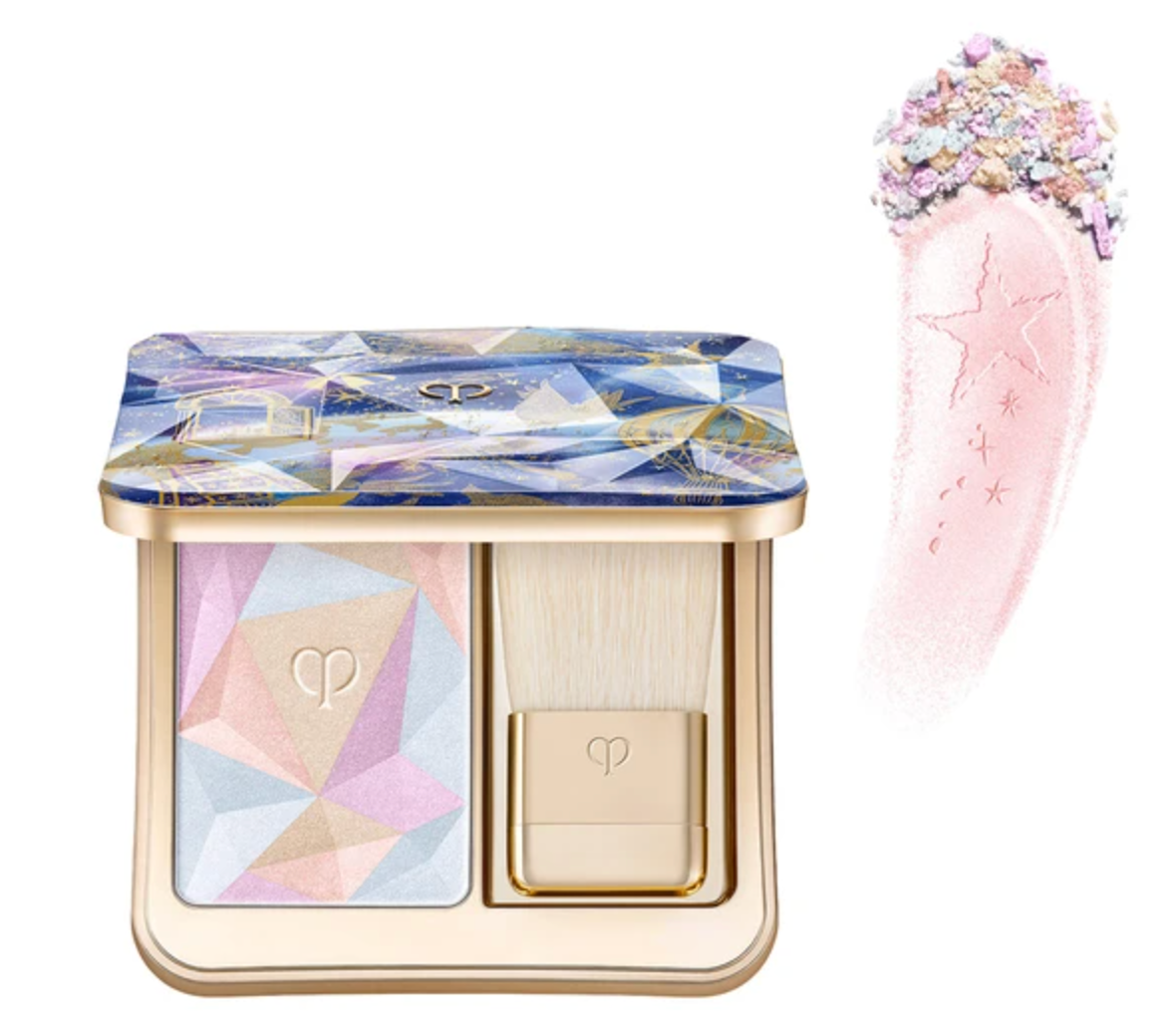 2026 Holiday Cle de Peau Beaute (CPB) Rehausseur D'eclat (face color) 113 Starstruck Radiance (Oct 21)