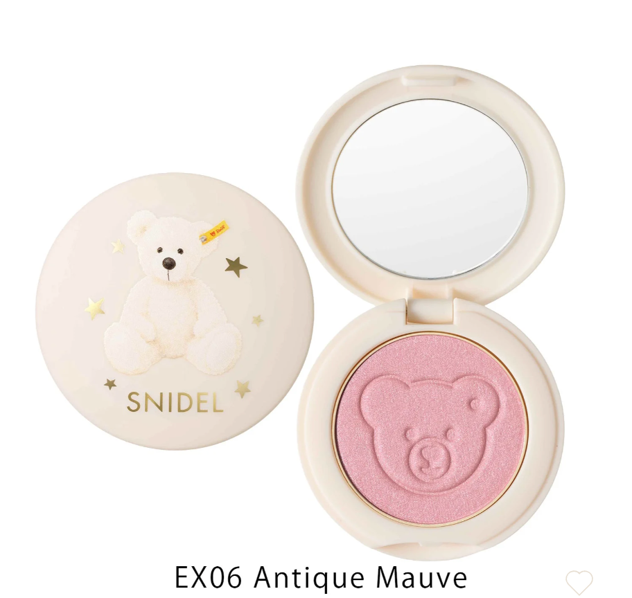 SNIDEL BEAUTY Skin Glow Blush n [EX06, EX07] <Steiff collaboration>