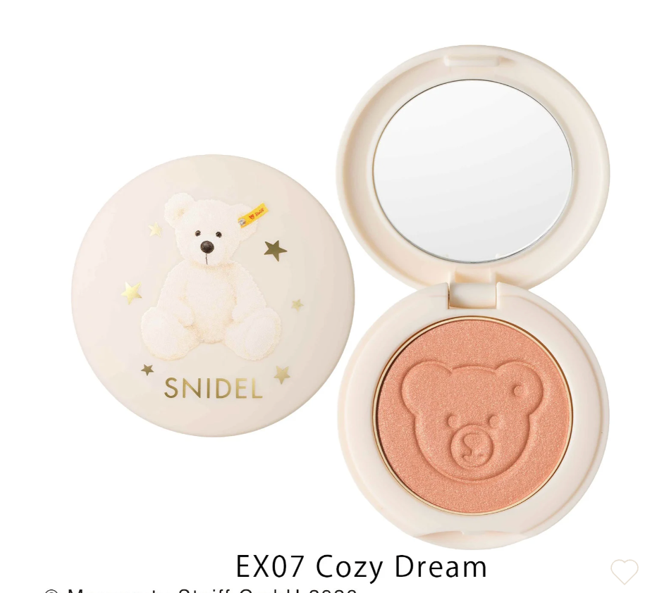 SNIDEL BEAUTY Skin Glow Blush n [EX06, EX07] <Steiff collaboration>