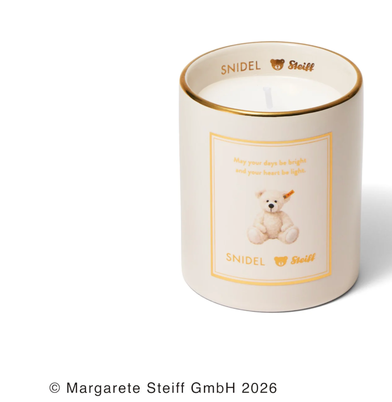 SNIDEL BEAUTY Fragrance Aroma Candle <Steiff collaboration>