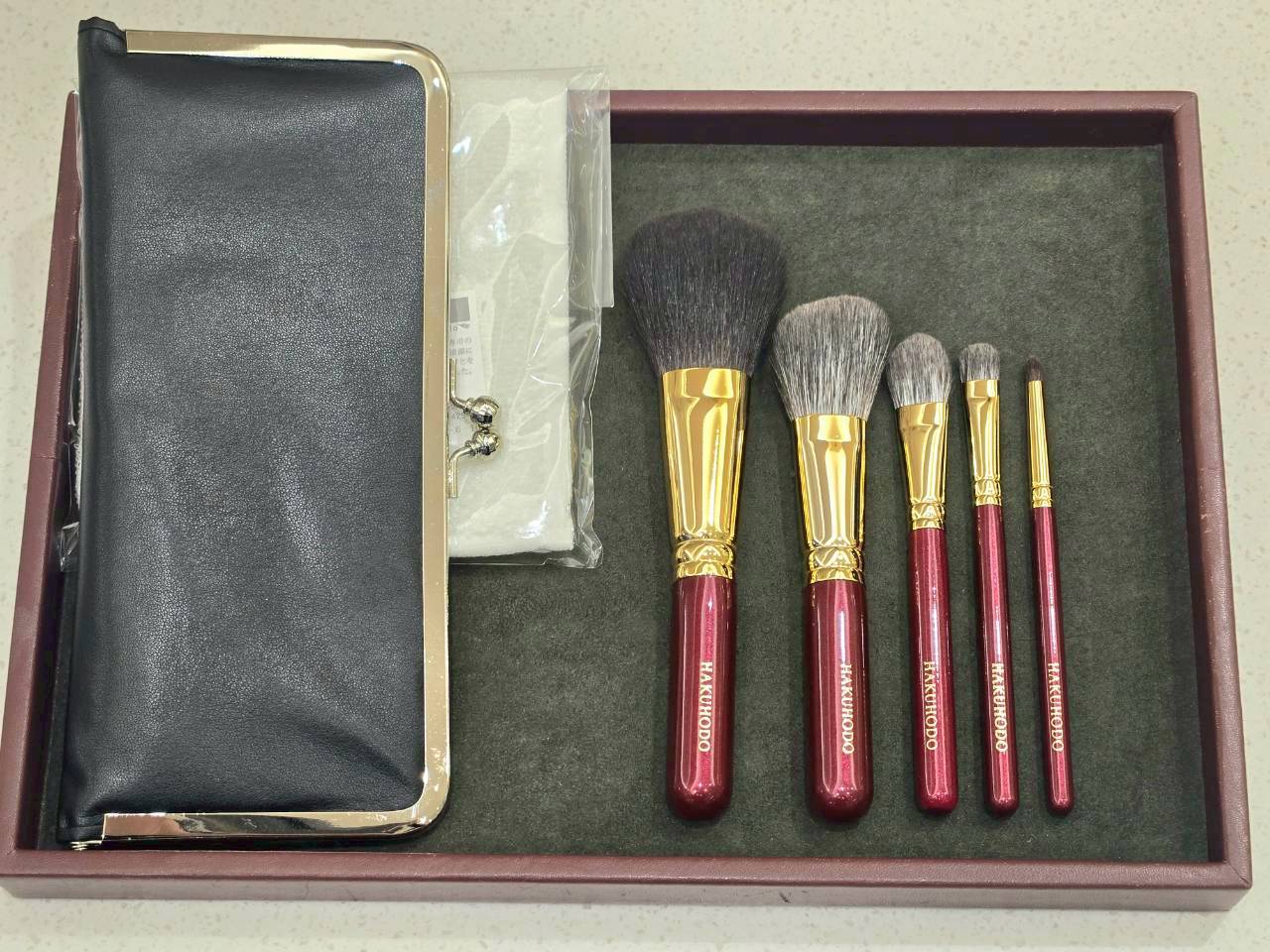 Hakuhodo Bordeaux Pearl set (Sep 2025)