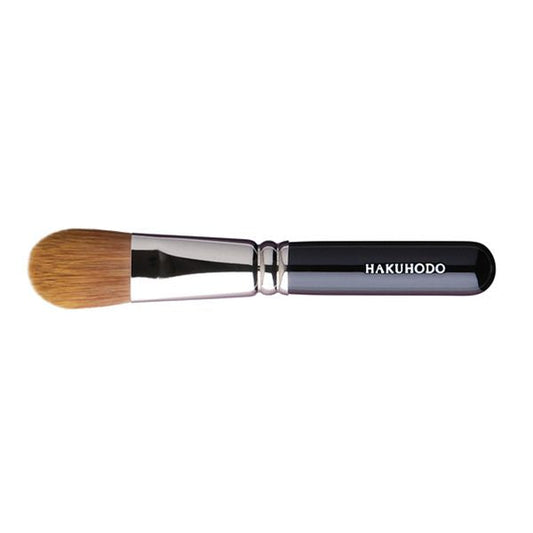 Hakuhodo G520 Foundation Brush Round & Flat (Basics/Selections)  Weasel & Synthetic fiber