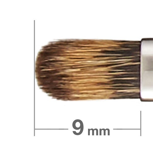 Hakuhodo G5702 Eyeshadow round flat (Type: Pine Squirrel) BkSL