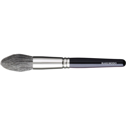 Hakuhodo G103 Blush & Highlighter Brush Tapered -BkSL