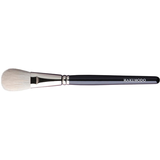 Hakuhodo J5547 cheek round flat (goat/synthe)