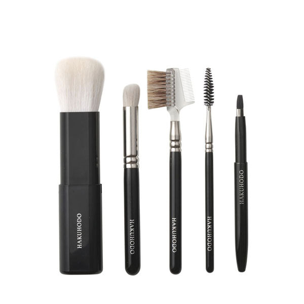 Hakuhodo Basic Selection Brush Set 5 pcs (BkSLN)