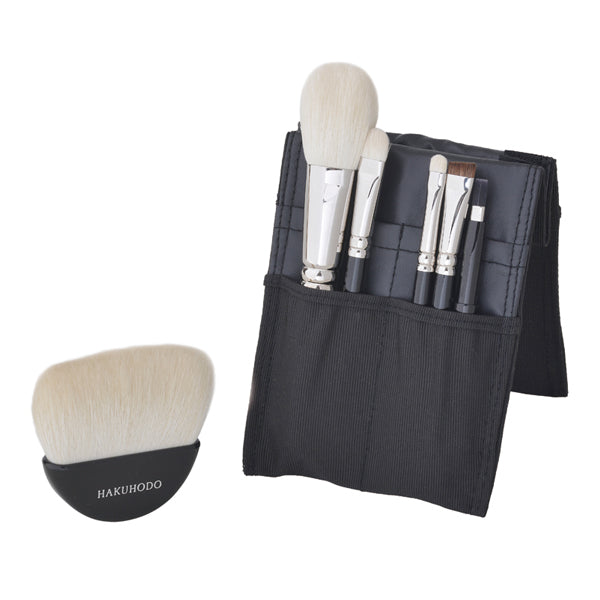 Hakuhodo Basic Selection Brush Set 6 pcs (Fan brush included)