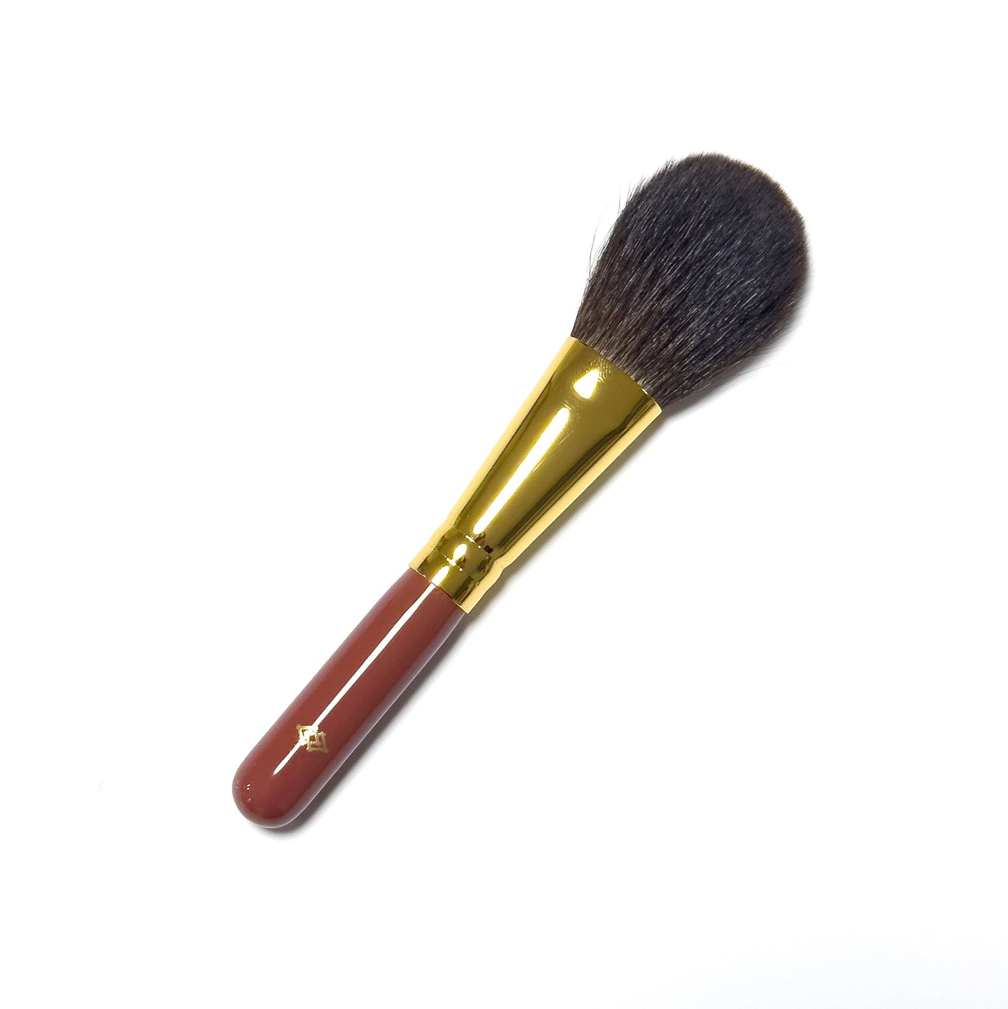 Houkodou WK-1 Wajima Lacquer Makeup Brush & Yurie Case Set (Gray Squirrel)