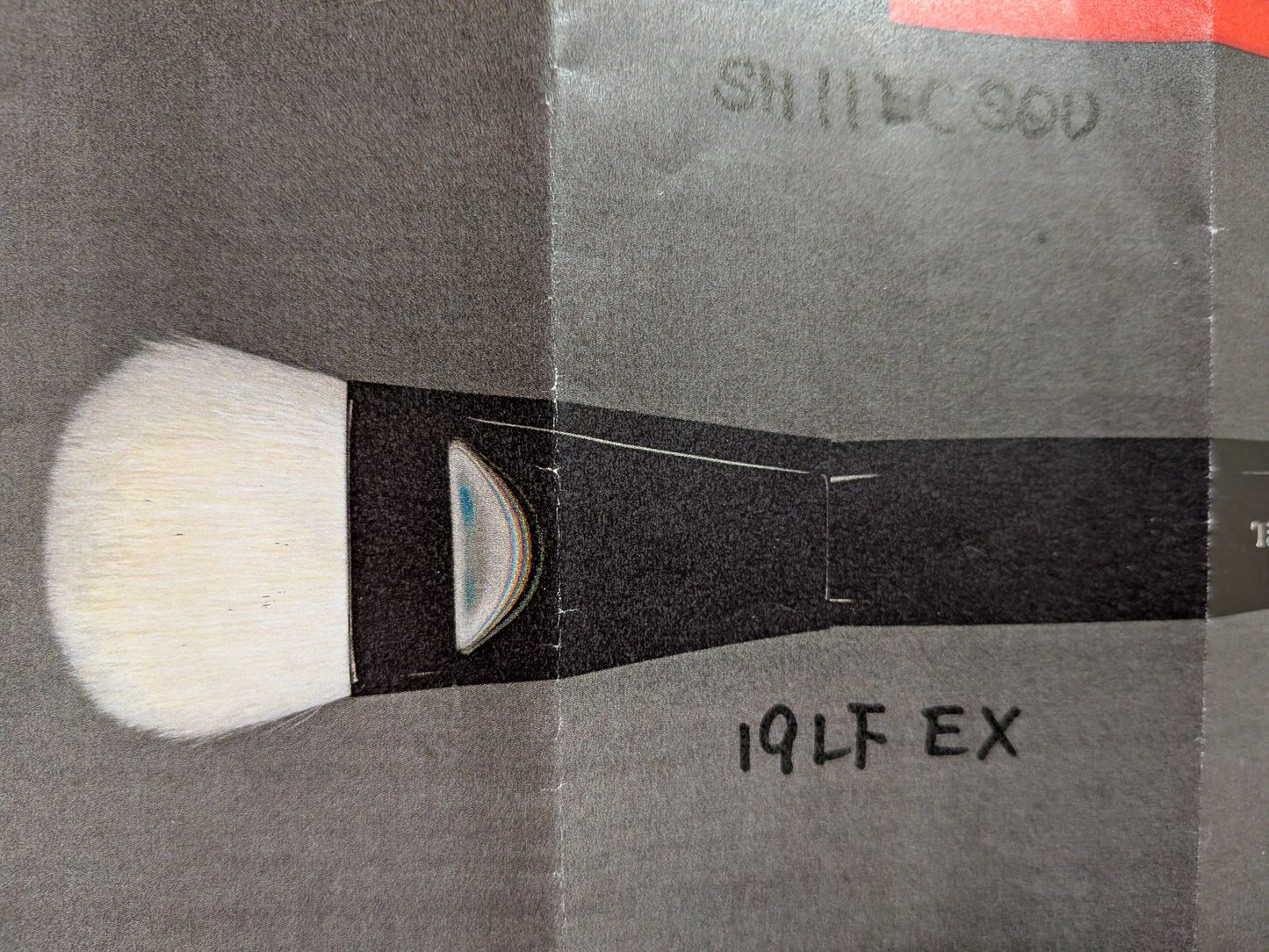 Takeda Foundation Brush 19LF EX (100% Saikoho Hair)