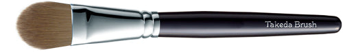 Takeda 15 LF Liquid Foundation Brush (black long handle)