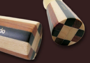 Cosmedo Wooden Mosaic brush (goat saikoho)