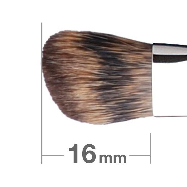 Hakuhodo 233 eyeshadow angled (pine squirrel)