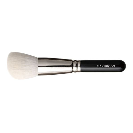 Hakuhodo J6423 BkSL Powder Round & Angled Short (Hair: Goat ・ Synthetic fiber)
