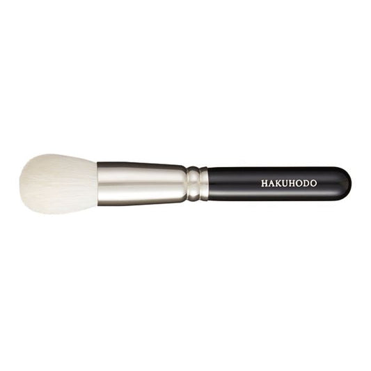 Hakuhodo J6440 BkSL Blush Brush Maru (Hair:Goat・Synthetic fiber)