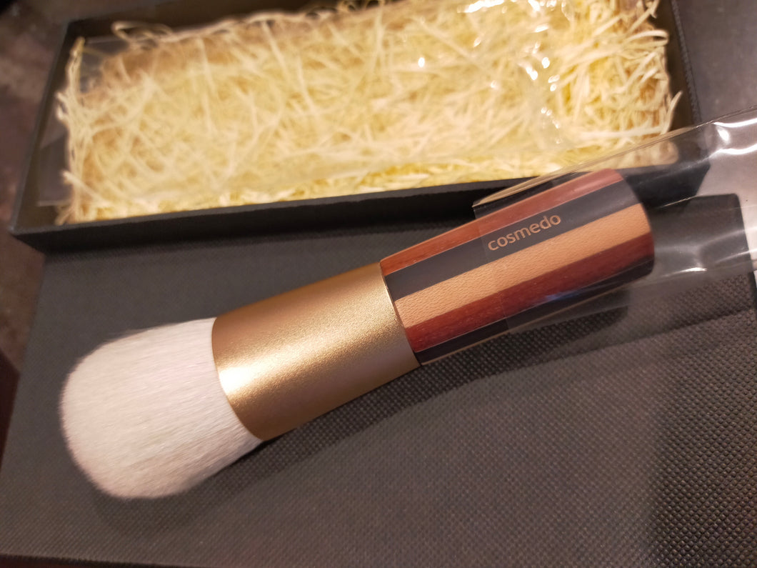 Cosmedo Wooden Mosaic brush (goat saikoho)
