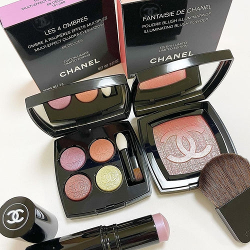 New Chanel Les 4 Rouges Yeux Joues Palette Tendresse Review 