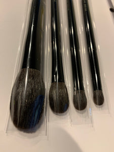 Fude Japan 4 Brush Set (Cheek brush  Eyeshadow L, M, S)
