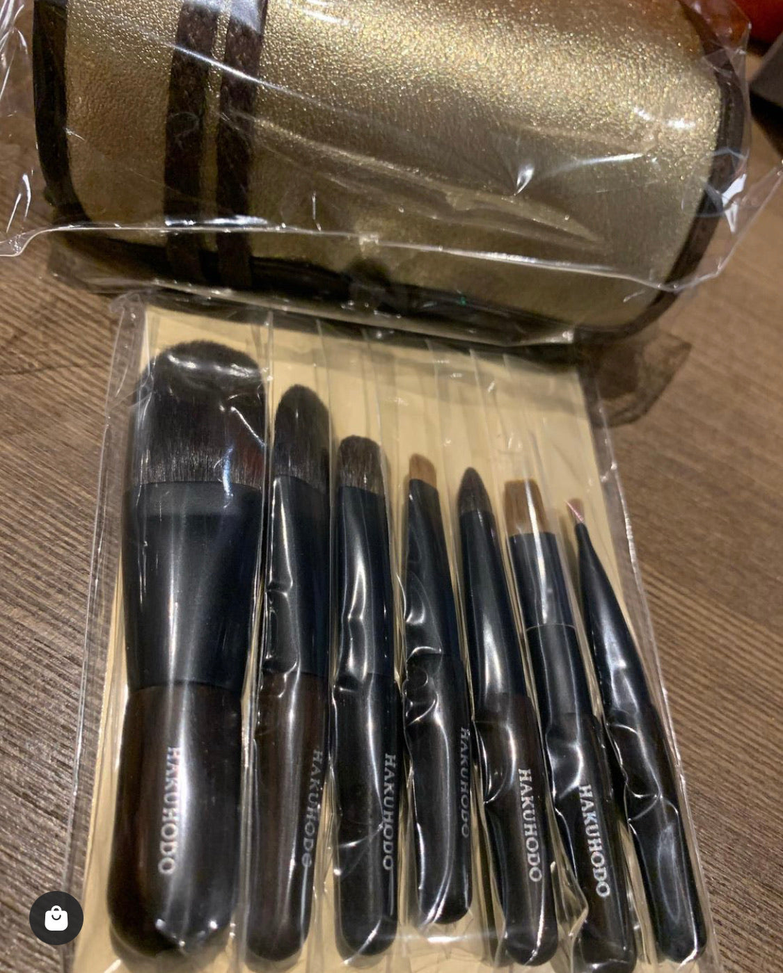 Hakuhodo Portable Kokutan Mini Brush Set